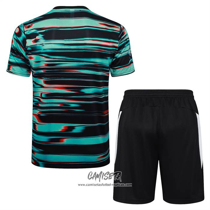 Chandal del Portugal 2025-2026 Manga Corta Verde - Pantalon Corto